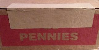 Unsearched,  FED Box Of Pennies,  $25 FV 3