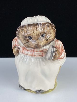 Vintage Porcelain Beatrix Potter Beswick England,  Mrs.  Tiggy Winkle 1948