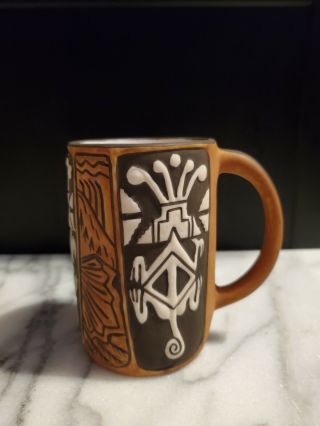 Merlin Handmade Pottery Ceramic Mug Signed By Artist By Merlin