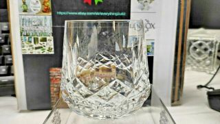 Waterford Crystal Lismore Roly Poly Old Fashioned Irish Whiskey Tumbler