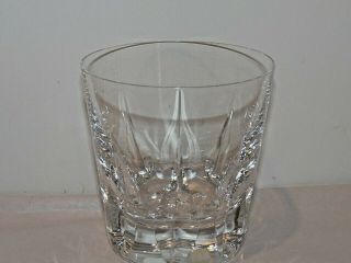 Saint Louis Cerdagne Cut Crystal 3.  5 " Old Fashioned Glass Signed France
