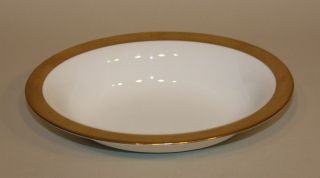 Waterford Fine English China Kells Gold 9 - 3/4 Inch Oval Vegetable Serving Bowl 2