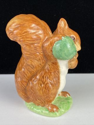 Vintage Porcelain Beatrix Potter Beswick England,  Squirrel Nutkin 1948