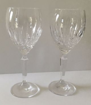 Waterford Lismore Crystal Wine Glasses (set Of 2)