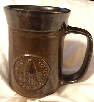 Australian Bendigo Pottery Coffee Mug Beer Tankard Ceramic Brown Stamped