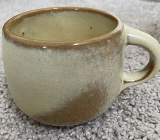 Vintage Frankoma Pottery 4c Coffee Cup Mug Single