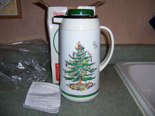 Spode Christmas Tree Carafe 1 Liter Hot Or Cold