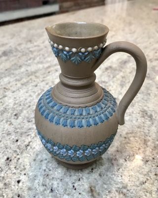 Vintage Royal " Doulton Lambeth Silicon 1884 " Pitcher Urn Vase