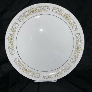 Sterling Fine China Florentine 12 1/4 " Round Platter Chop Plate Serving Plate