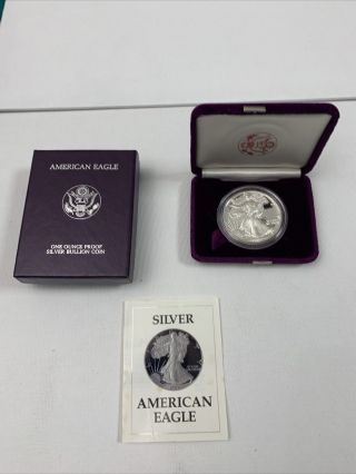 1987 S Proof American 1 Oz Silver Eagle