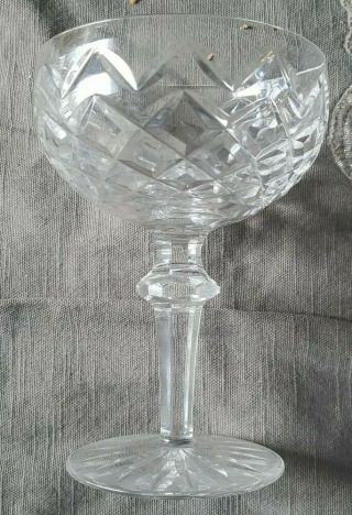 Vintage Waterford Crystal Lismore Saucer Champagne Glass Replacement