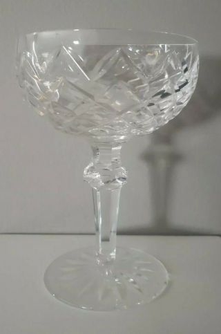 Vintage Waterford Crystal Lismore Saucer Champagne Glass Replacement 2