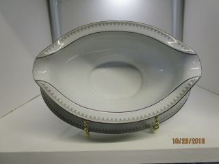 Vintage Noritake Fairmont Gravy Boat with Attached Underplate 2
