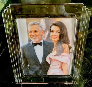 Waterford Crystal 8 X 10 Art Deco Style Picture Frame