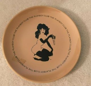 Rare Vintage Playboy Club Jackson China Plate Hugh Hefner Bunny