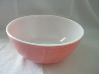 Vintage Pink Pyrex 4 Qt.  Large Size Mixing Nesting Bowl 404
