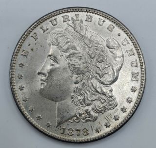 90 Silver Morgan Dollar Us $1 Coin 1878 S Ms Quality Coin 9