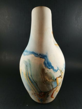 Nemadji Pottery Double Spout Wedding Vase 9 - 1/2 