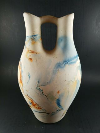 Nemadji Pottery Double Spout Wedding Vase 9 - 1/2 