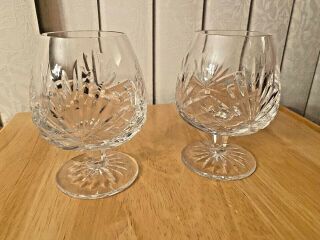 Rogaska Richmond Cut Crystal Brandy Snifter Glass Goblet Stemware