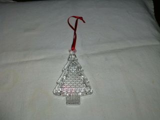 2016 Waterford Crystal Christmas Tree Ornament - No Holder And No Box -