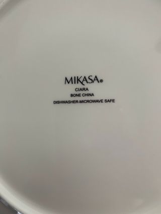 2 Mikasa Ciara Bone China Dinner Plates 11 