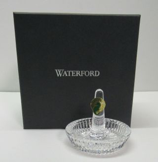 Waterford Crystal Ring Holder Trinket Dish Round