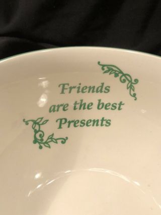 Spode Christmas Tree Friends Are The Best Presents 6 Inch Bowl 3