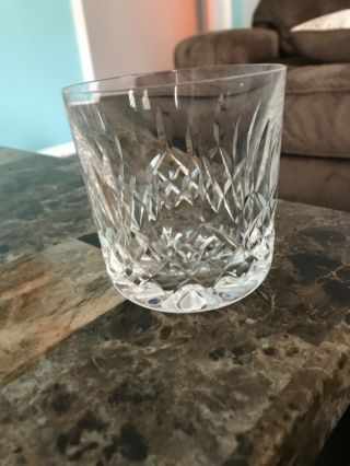 Waterford Crystal Lismore " Roly Poly " Old Fashioned 9 Oz Rocks Glass Tumbler - Euc
