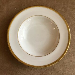 Lenox For Tiffany & Co.  Gold Rim 6 " Bread Salad Plate Cream Dinnerware