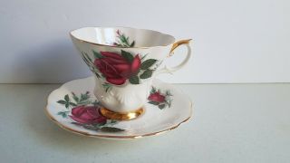 Royal Albert Sweetheart Roses Patricia Tea Cup And Saucer Vintage
