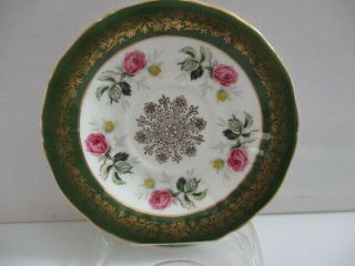 Adderley Green,  Roses and Gold Fine Bone China Cup and Saucer 3