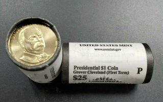 2012 P Grover Cleveland Dollar Presidential 25 Coin Bu Unc Roll Obw 1st Term