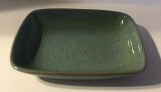 Glidden Pottery Turquoise Tray 26 Mid Century Modern Design
