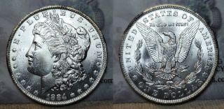 1884 O Morgan Silver Dollar $1 Choice Bu