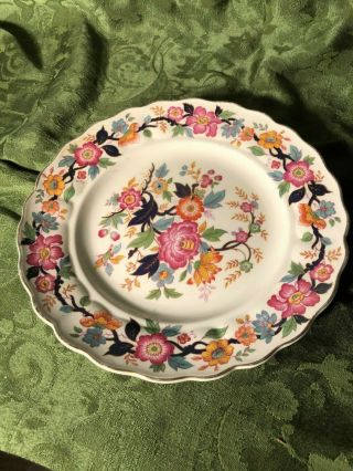 Grindley Old China Royal Petal (marlborough) Dinner Plate 10 1/8