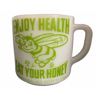 Vntg Federal International Bee Keepers Assoc Eat Your Honey Coffee Cup Mug