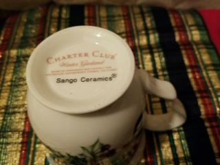 Charter Club WINTER GARLAND Mug 5963440 3