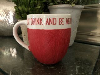 Pfaltzgraff " Eat,  Drink & Be Merry " Mug By Pfaltzgraff,  Coffee Cup Nwot
