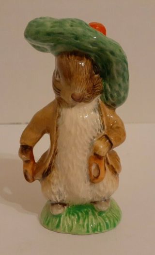 Vintage 1989 Royal Albert " Benjamin Bunny " Beatrix Potter Figurine