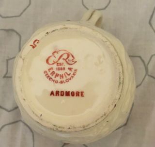 Erphila Czecho Slovakia Creamer Ardmore Vintage 2