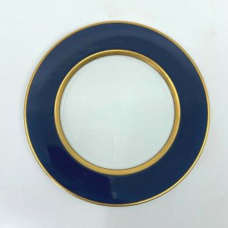 Fitz & Floyd Renaissance Cobalt Blue Salad Plate 7 1/2 " 5 Available,  Style Ff26