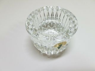 Waterford Crystal Votive Tea Light Candle Holder Decor Gift
