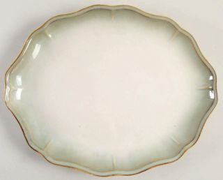 Better Homes And Gardens Simply Fluted Dillweed 15 " Oval Serving Platter 9060706