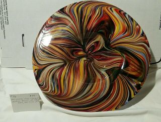 Vintage Missoni For Target Italian Art Glass Bowl Hand Blown No Stand