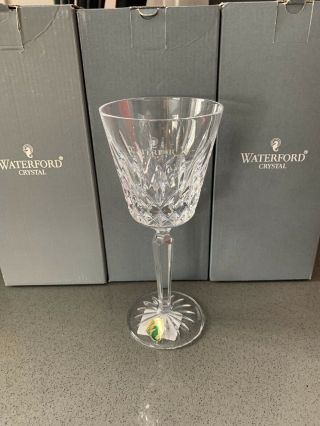 Brand Waterford Crystal Tall Lismore Claret Goblet 6133180600w