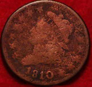 1810 Philadelphia Copper Classic Head Large Cent