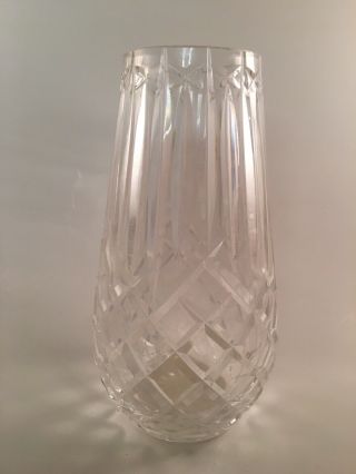 Stunning Waterford 9 " Irish Crystal Vase,  Perfect Gift For Mom