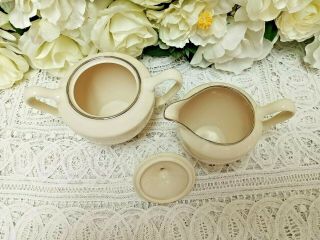 ❤ Lenox SPECIAL Creamer and Sugar Bowl with Lid 3