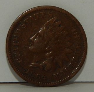 1864 L Indian Head One Cent - 1¢